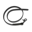 Cow Nose Lead with Snap for Nose Ring Leather Black 1 Count by Sullivan Supply, Inc. Hot on Sale