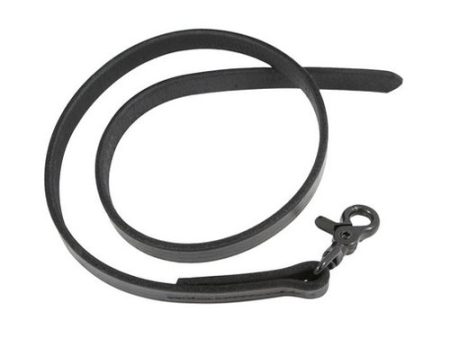 Cow Nose Lead with Snap for Nose Ring Leather Black 1 Count by Sullivan Supply, Inc. Hot on Sale