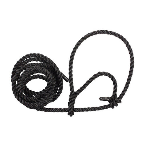 Poly Rope Cattle Halter Black 1 Count by Sullivan Supply, Inc. Sale