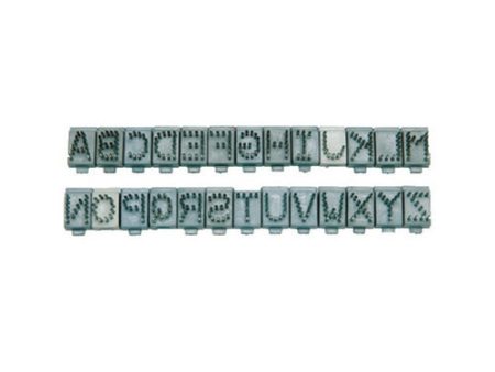 Digits and Letters for Pet Tattoo Kit - Letters A-Z, Set 1 Count by Stone Manufacturing & Supply Company Online