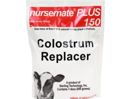 NurseMate Plus 150 Colostrum Replacer with Immu-PRIME for Calves 600 Grams by Nursemate Online Hot Sale