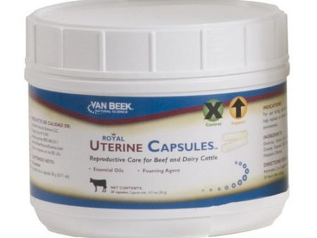 Royal Uterine Capsules 20 Count by Van Beek Hot on Sale