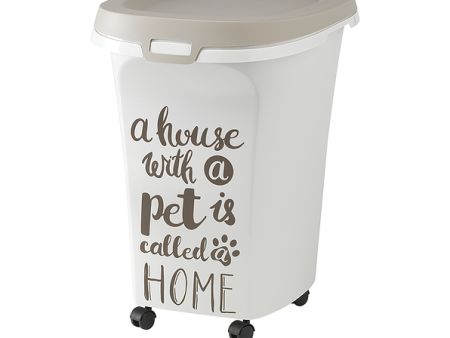 Moderna Pet Wisdom Trendy Food Container 38L Warm Grey Discount