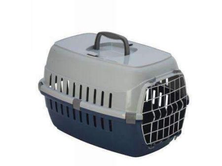 Moderna Road Runner Carrier 1 - With Metal Door- Blue Berry Online Sale