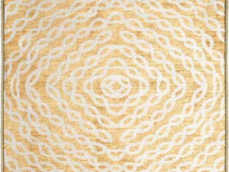 Dalyn Brisbane BR3 Gold Area Rug Hot on Sale