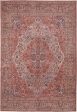 Feizy Rawlins 39HNF Terracotta Multi Area Rug For Cheap