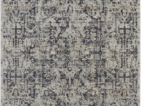 Feizy Kaia 39HUF Navy Beige Area Rug Supply