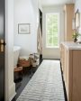 Chris Loves Julia x Loloi Chris CHR-01 Ivory Denim Area Rug on Sale