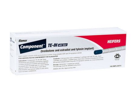 Component TE-IH with Tylan Cattle Implants Cartridge 20 Dose by Elanco Online