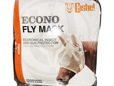 Econo Fly Mask With Ears Horse Beige 1 Count by Cashel Sale