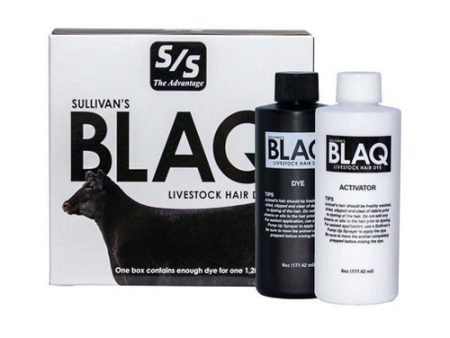 Blaq Livestock Hair Dye Kit 6 Oz by Sullivan Supply, Inc. Supply