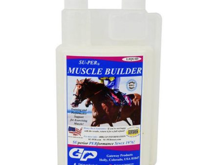 Su-Per Muscle Builder Horse Supplement Liquid 946.25 ML by Gateway Products For Cheap