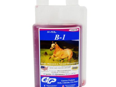 Su-Per B-1 Liquid Horse Supplement 946.25 ML by Gateway Products For Cheap