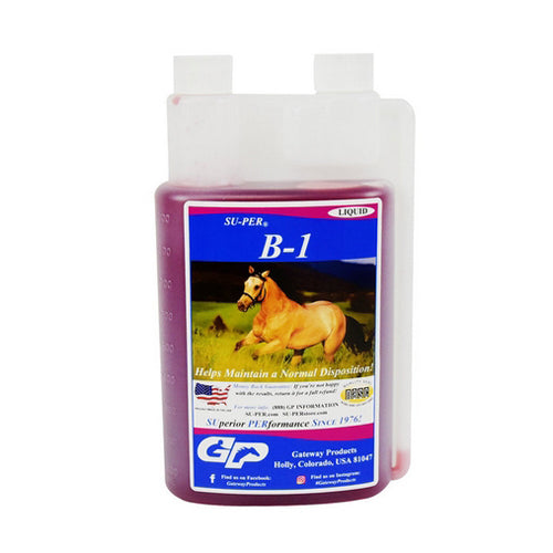 Su-Per B-1 Liquid Horse Supplement 946.25 ML by Gateway Products For Cheap