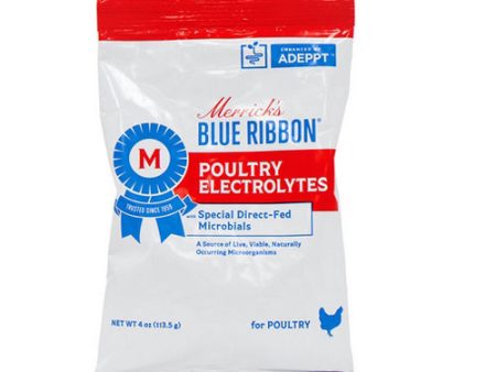 Blue Ribbon Poultry Electrolytes 4 Oz by Merricks Cheap