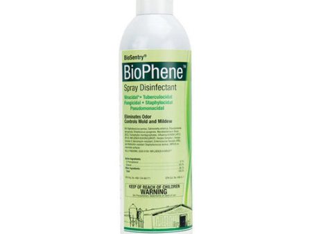 BioSentry BioPhene Disinfectant Aerosol Spray 15.5 Oz by Biosentry Cheap