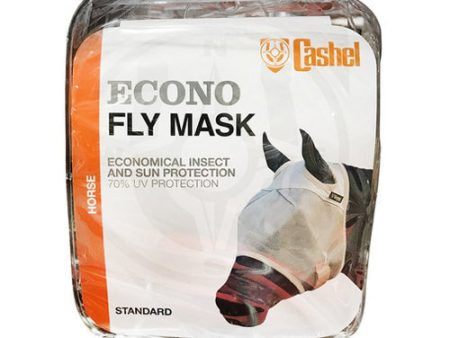 Econo Fly Mask Without Ears Horse Beige 1 Count by Cashel Sale