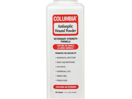 Columbia Antiseptic Wound Powder 14 Oz by Columbia Supply