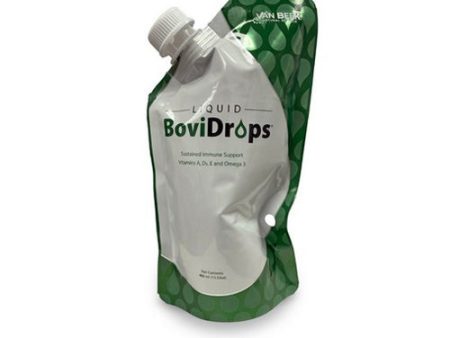 BoviDrops Liquid Supplement For Beef & Dairy Cattle 13.53 Oz by Van Beek Online Sale