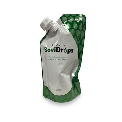 BoviDrops Liquid Supplement For Beef & Dairy Cattle 13.53 Oz by Van Beek Online Sale