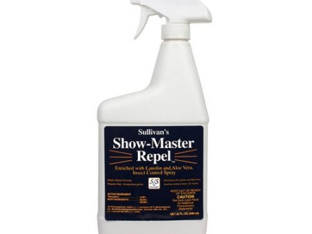 Show-Master Repel Fly Spray Qt 1 Count by Sullivan Supply, Inc. Online Hot Sale