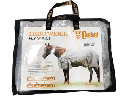 Lightweight Fly Sheet for Horses 77-79  Grey 1 Count by Cashel Discount