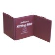 Folding Fitting Mat Large Maroon 1 Count by Sullivan Supply, Inc. Fashion