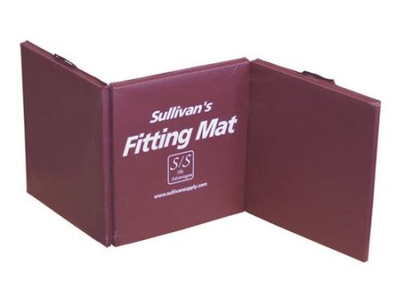 Folding Fitting Mat Large Maroon 1 Count by Sullivan Supply, Inc. Fashion